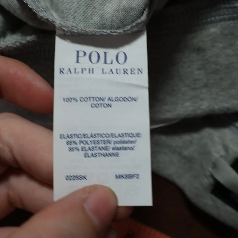Polo Ralph Lauren Pajama Set Mens Large Blue Grey Polo Bear Winter $99 NWT